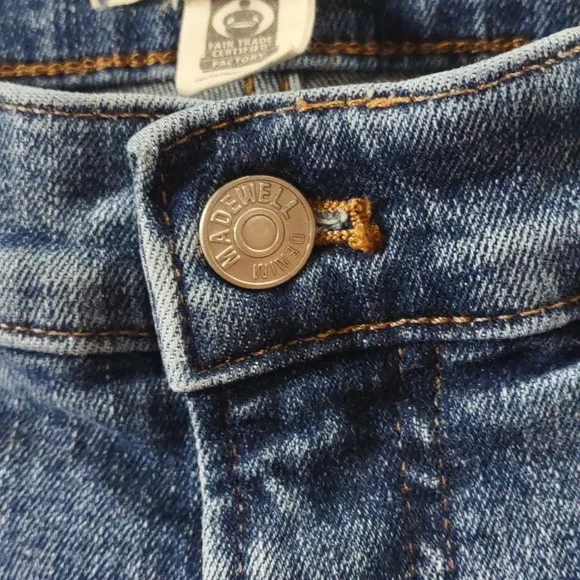 MADEWELL THE MID-RISE PERFECT VINTAGE JEANS. - Picture 6 of 17